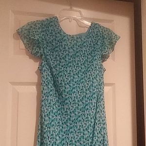Turquoise dress